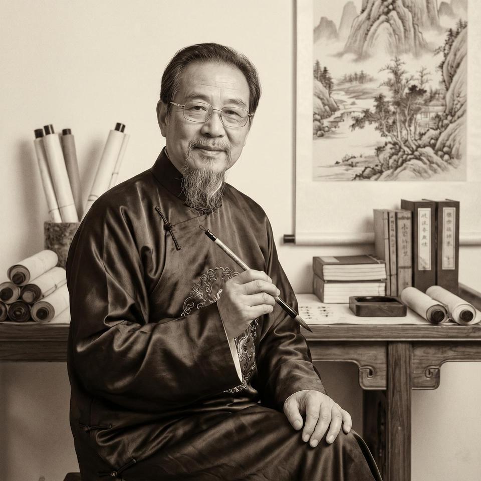 蘑菇视频达人 - 陈墨轩 国学文化传播者